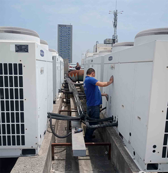 涟源中央空调制热和不制冷系统维修方法